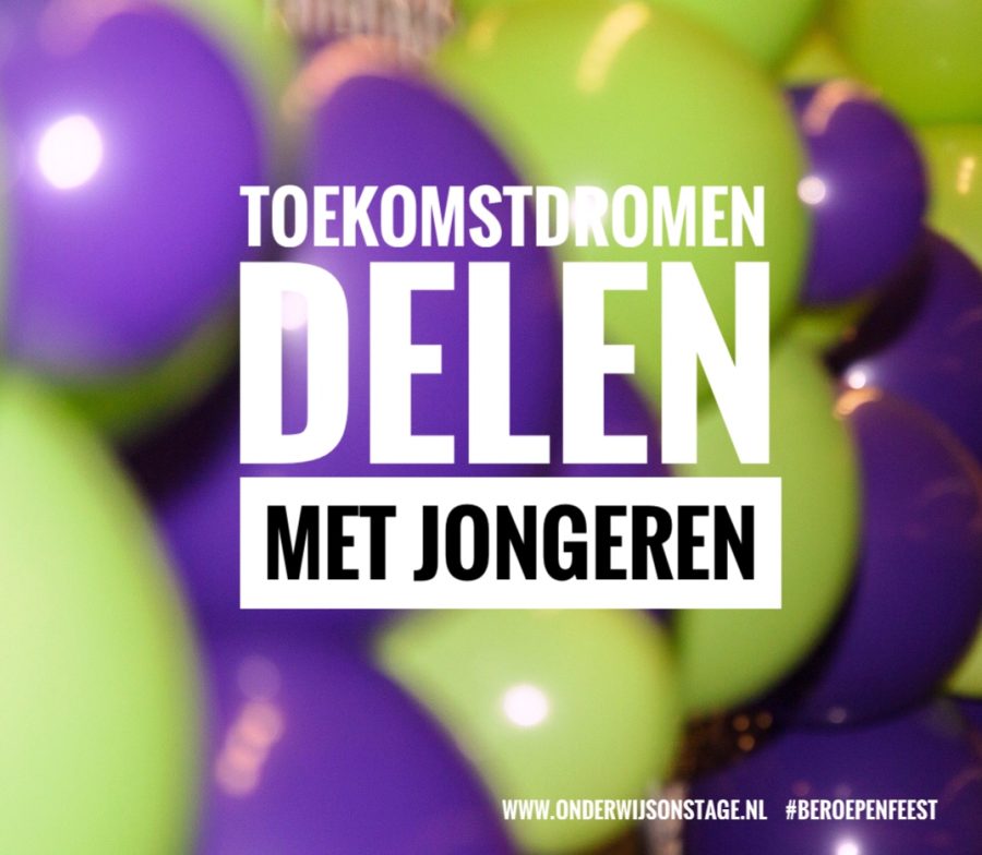 Toekomstdromen delen met Jongeren Ballonnen