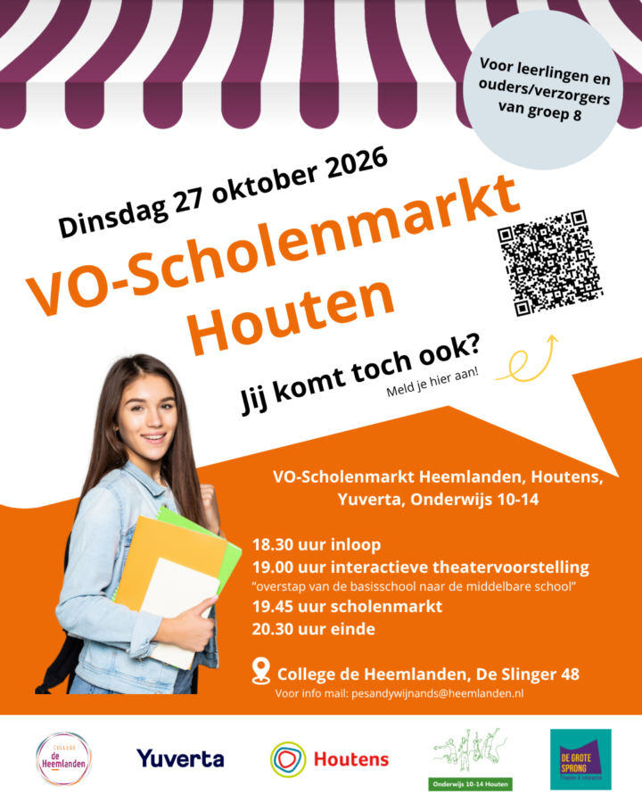 scholenmarkt Houten oktober 2026